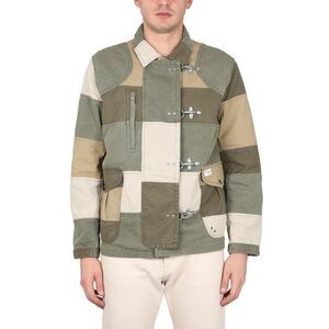 FAY Patchwork Toggle Jacket Men MULTICOLOUR Outerwear